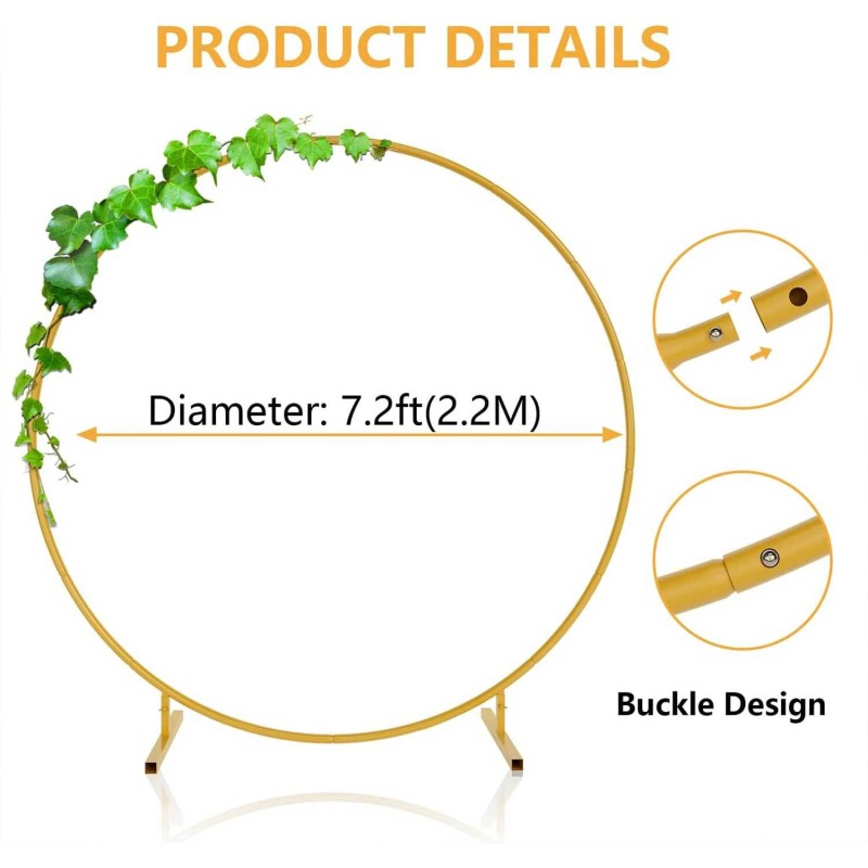Geležinio žiedo balionų arkos laikiklio komplektas, vieno vamzdžio laikiklis, vestuvių fonas, dekoratyvinis stovas, vestuvių apvali balionų arka
