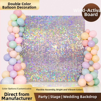 Задвижвана от вятъра катарама, самозаключваща се, задвижвана от вятър, лъскава задвижвана от вятър плоча, задвижвана от вятър, пайети за фон, декорация за стена