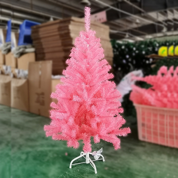 Διακοσμητικό χριστουγεννιάτικο ροζ δέντρο με διασυνοριακή διακόσμηση 1,5 μ. 1,8 μ. Home Bare Tree Βιτρίνα καταστήματος Κρυπτογραφημένο χριστουγεννιάτικο δέντρο PVC