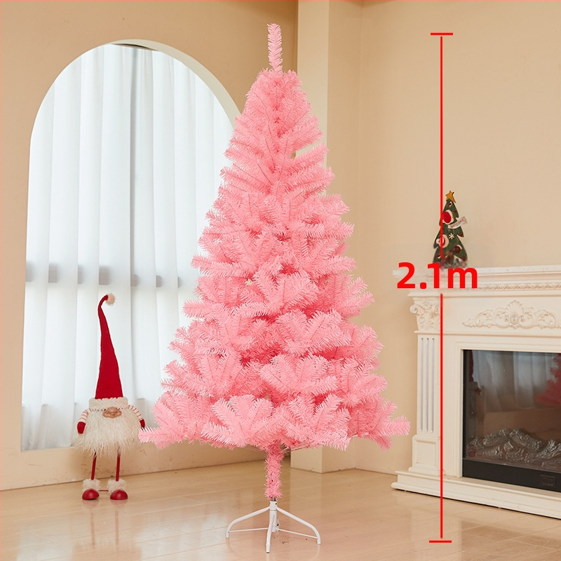 Διακοσμητικό χριστουγεννιάτικο ροζ δέντρο με διασυνοριακή διακόσμηση 1,5 μ. 1,8 μ. Home Bare Tree Βιτρίνα καταστήματος Κρυπτογραφημένο χριστουγεννιάτικο δέντρο PVC