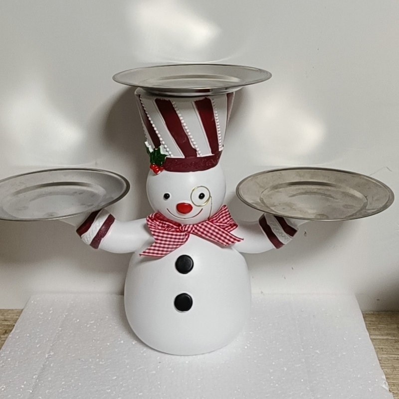 Χριστουγεννιάτικο δέντρο Άγιου Βασίλη, ράφι για σνακ με φρούτα, πιάτο φρούτων, ράφι για μπολ, τραπέζι επιδορπίων, εορταστικές διακοσμήσεις ρητίνης