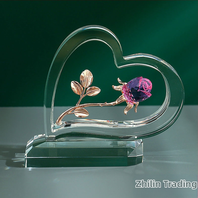 Meilės gėlė Namų apstatymas Svetainė Miegamasis Įėjimas Stalo dekoravimas Gimtadienio dovana Valentino diena Rožė Širdies formos papuošalai