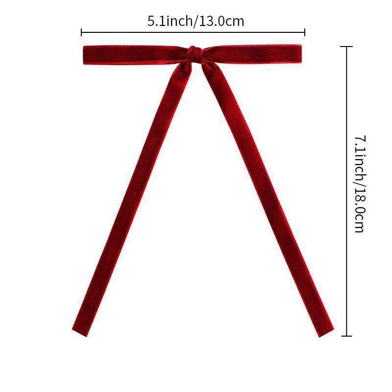 Prekogranična nova baršunasta vrpca za božićno drvce, ukras za mašnu, blagdanski pribor, scenski prikaz, viseći pribor