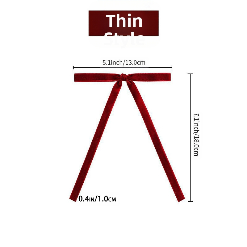 Prekogranična nova baršunasta vrpca za božićno drvce, ukras za mašnu, blagdanski pribor, scenski prikaz, viseći pribor