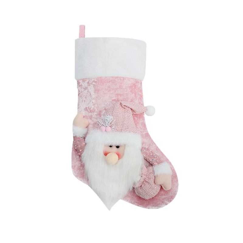 2025 Új, nagyméretű, négyes szériás karácsonyi zoknik, dekorációk, ajándéktáskák, karácsonyi kellékek, karácsonyi medálok