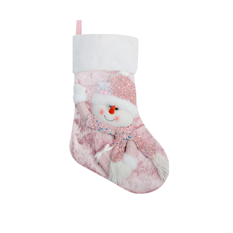 2025 Új, nagyméretű, négyes szériás karácsonyi zoknik, dekorációk, ajándéktáskák, karácsonyi kellékek, karácsonyi medálok