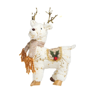 Χριστουγεννιάτικα διακοσμητικά στολίδια μικρό καρότσι ελαφιών έλκηθρο άμαξα Χριστουγεννιάτικα καθημερινά είδη διακόσμησης παραθύρου στολίδια Κούκλα κούκλα
