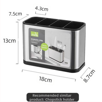 Lusikaga majapidamises kasutatavad roostevabast terasest söögipulgad, piiriülesed, multifunktsionaalsed, kõik-ühes, köögitarbed, kolm-ühes, äravoolu hoiukarp, uus stiil