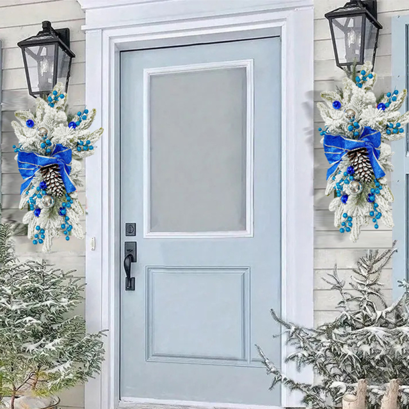 Χριστουγεννιάτικες Αναποδογυριστές Κρεμαστές Σκάλας για Διασυνοριακά Χριστούγεννα 2024 Χριστουγεννιάτικη Γιρλάντα Διακόσμηση Τοίχου για Εορταστική Ατμόσφαιρα Χειροτεχνίες