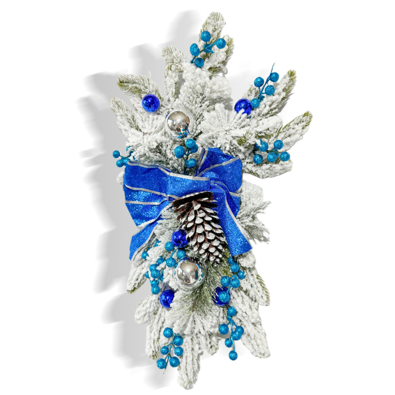 Határokon átnyúló karácsonyi fejjel lefelé álló lépcsőfüzérek 2024 Karácsonyi girland otthoni faldekoráció ünnepi hangulatú kézműves termékek