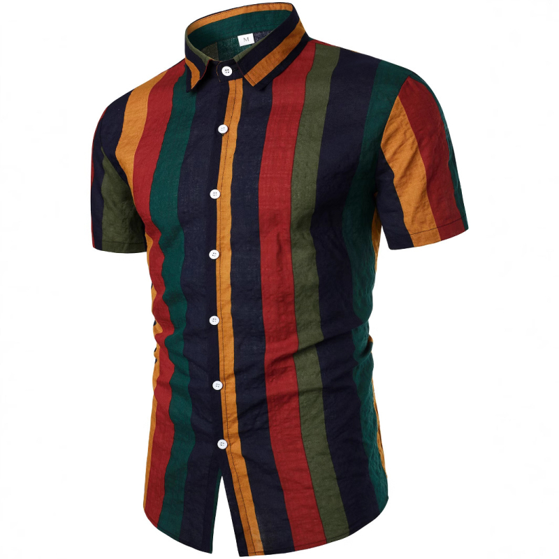 2023-as, határokon átnyúló férfi és női, négy évszakos, lezser, férfi hosszú ujjú ing, férfi karcsúsított üzleti ing, férfi csíkos ing, divatos