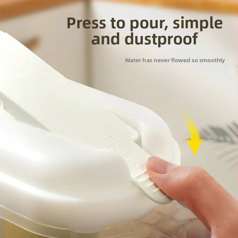 Японска пластмасова бутилка за студена вода, лятна, домакинска, с голям капацитет, филтър за бутилка за студена вода, устойчива на висока температура, запечатана, хладилник, чайник за сок