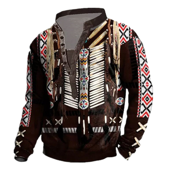 Διασυνοριακή ανοιξιάτικη μόδα 2023 για άνδρες, ευρωπαϊκή και αμερικανική, με 6 κουμπιά, ρετρό, ψηφιακή εκτύπωση, μακριά μανίκια, από το εργοστάσιο