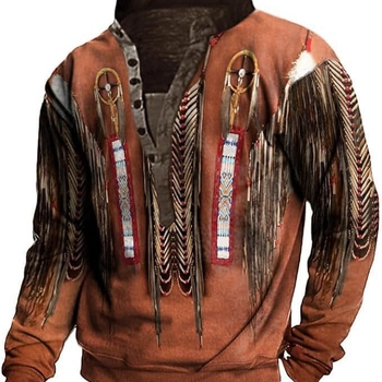 Διασυνοριακή ανοιξιάτικη μόδα 2023 για άνδρες, ευρωπαϊκή και αμερικανική, με 6 κουμπιά, ρετρό, ψηφιακή εκτύπωση, μακριά μανίκια, από το εργοστάσιο