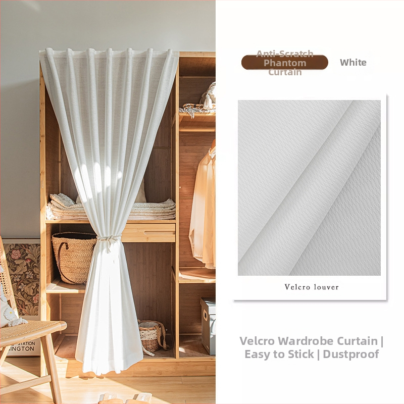 Spintelės uždanga su lipdukais spintelės durims, dulkių nepraleidžianti spinta, netvarkos uždanga, lentynos uždanga, durų uždanga, permatoma uždanga