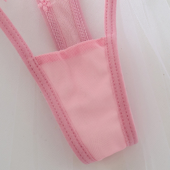 Amazon Aliexpressi enimmüüdud seksika pesu õlarihmadega lillelise tikandiga üliõhukesed läbipaistvad rinnahoidja-stringid 89