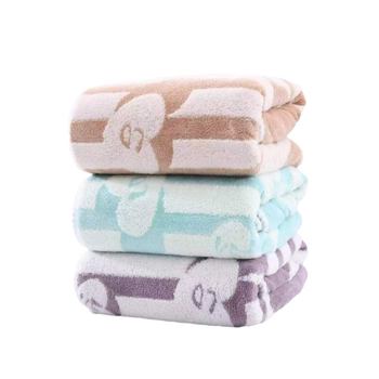 Huoguani tekstiilist Awini korallist sametist žakaarrätik, uue südamekujulise lehe noodiga stiilne imav korallist sametist vannirätik