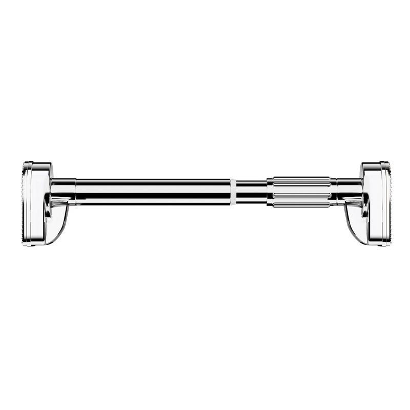 Lyukmentes ruhaszárító rúd Teleszkópos zuhanyfüggöny rúd Rozsdamentes acél Hűvös ruhásszekrény rúd WC zsugorító rúd Függönyrúd szárító állvány