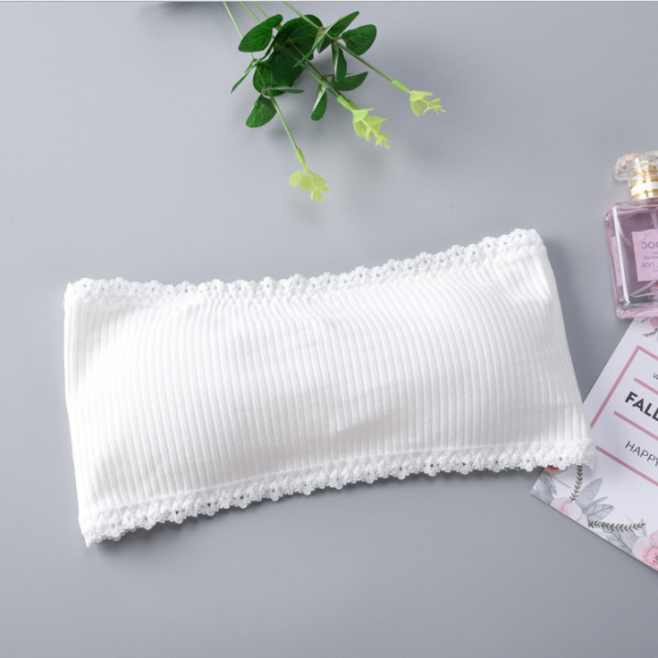 Κορεάτικο καλοκαιρινό γιλέκο για κορίτσια με όμορφη πλάτη και επένδυση στήθους, αντιολισθητικό, μονοκόμματο γιλέκο με εσωτερική βάση και σωλήνα για μαθητή