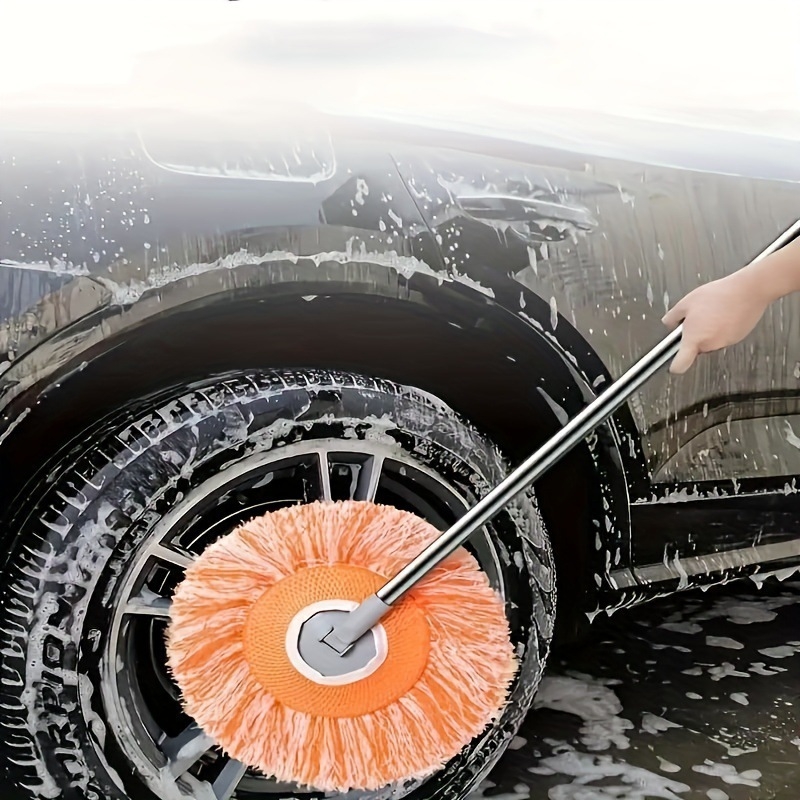 Σφουγγαρίστρα γενικής χρήσης Sunflower για αφαίρεση σκόνης από σφουγγαρίστρα για πλακάκια και οροφές δαπέδου στο σπίτι, ανασυρόμενο εργαλείο καθαρισμού δαπέδου