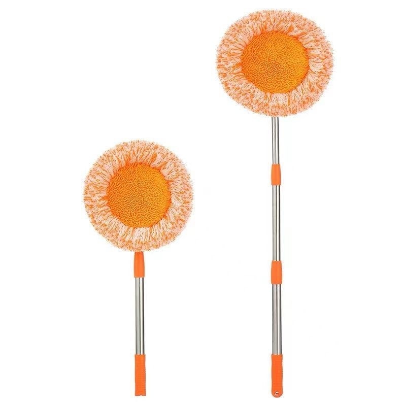 Σφουγγαρίστρα γενικής χρήσης Sunflower για αφαίρεση σκόνης από σφουγγαρίστρα για πλακάκια και οροφές δαπέδου στο σπίτι, ανασυρόμενο εργαλείο καθαρισμού δαπέδου