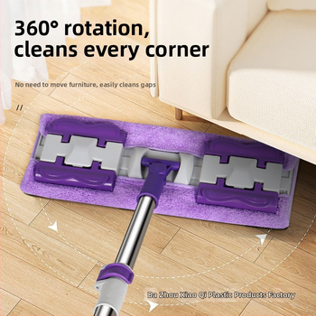 Σφιγκτήρας υφάσματος επίπεδης σφουγγαρίστρας αυτοκόλλητη βολική σφουγγαρίστρα με αγκράφα οικιακή τεμπέλης παχύρρευστη σφουγγαρίστρα σφουγγαρίστρα ξύλινου δαπέδου