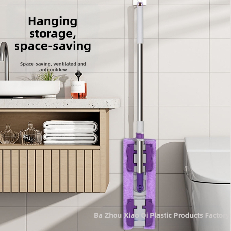 Σφιγκτήρας υφάσματος επίπεδης σφουγγαρίστρας αυτοκόλλητη βολική σφουγγαρίστρα με αγκράφα οικιακή τεμπέλης παχύρρευστη σφουγγαρίστρα σφουγγαρίστρα ξύλινου δαπέδου