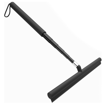 Αποσπώμενη, ανασυρόμενη ξύστρα γυαλιού οικιακής χρήσης για τον καθαρισμό του δαπέδου του παραθύρου της τουαλέτας και του μπάνιου