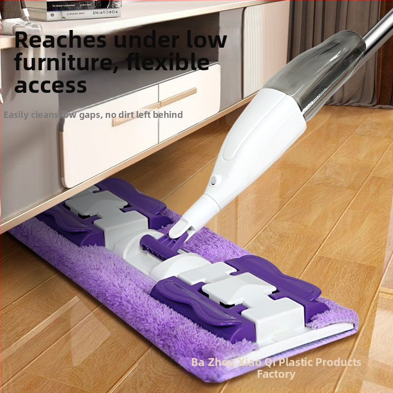 Υφασμάτινη σφουγγαρίστρα ψεκασμού νερού, επίπεδη σφουγγαρίστρα, μία σφουγγαρίστρα, στεγνή και υγρή, διπλής χρήσης, περιστρεφόμενη, απορροφητική, απολυμαντική, πανί σφουγγαρίστρας