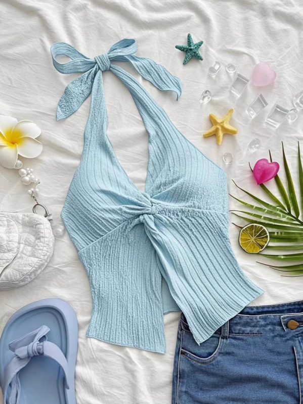 Európai és amerikai külkereskedelem, határokon átnyúló, Amazon divat, szexi, harisnyatartó pántok, csavart szegély, hasított, hát nélküli, cső alakú felsőrész