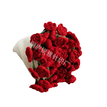 Užbaigta rožių puokštės antklodė, snukučio antklodė, Valentino dienos dovana merginai, 99 gėlių antklodė, rožių antklodė