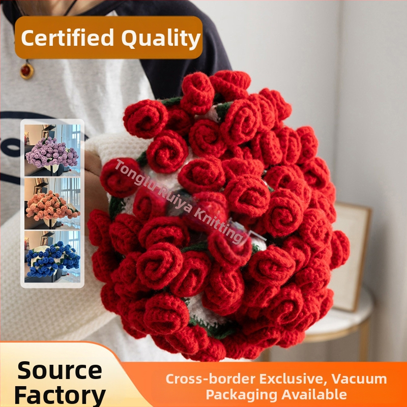 Užbaigta rožių puokštės antklodė, snukučio antklodė, Valentino dienos dovana merginai, 99 gėlių antklodė, rožių antklodė