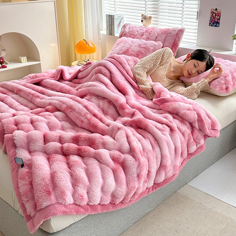 Двустранно персийско кадифено одеяло с римска колона, многофункционално одеяло за обедна почивка, подплатено одеяло за офис дрямка на едро