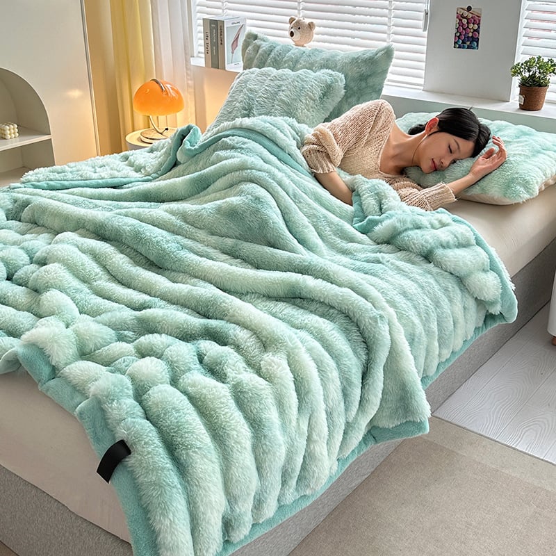 Двустранно персийско кадифено одеяло с римска колона, многофункционално одеяло за обедна почивка, подплатено одеяло за офис дрямка на едро