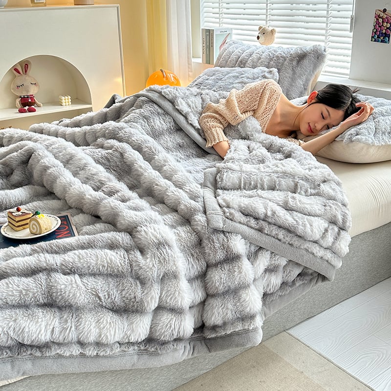 Двустранно персийско кадифено одеяло с римска колона, многофункционално одеяло за обедна почивка, подплатено одеяло за офис дрямка на едро