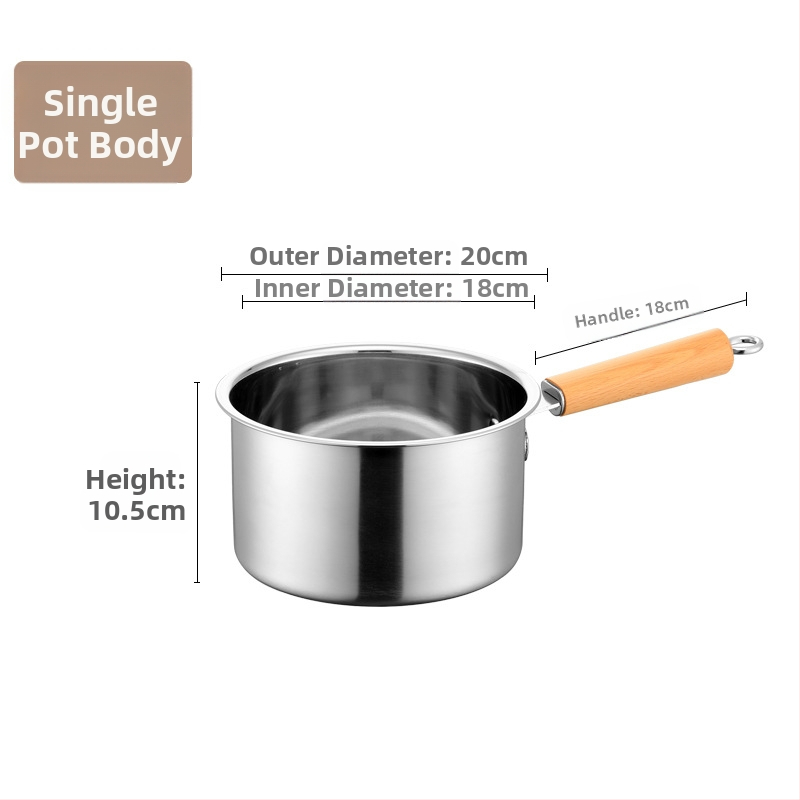 Nerūdijančio plieno keptuvė, buitinė, maža keptuvė su sieteliu, dujinė keptuvė, gilinanti degalus, taupanti 304 nerūdijančio plieno keptuvę