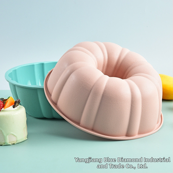 Νέα φόρμα ψησίματος σιλικόνης για κέικ DIY, ανθεκτική σε υψηλές θερμοκρασίες, υψηλής ποιότητας ψήσιμο, με αντικολλητική επίστρωση, για οικιακή χρήση
