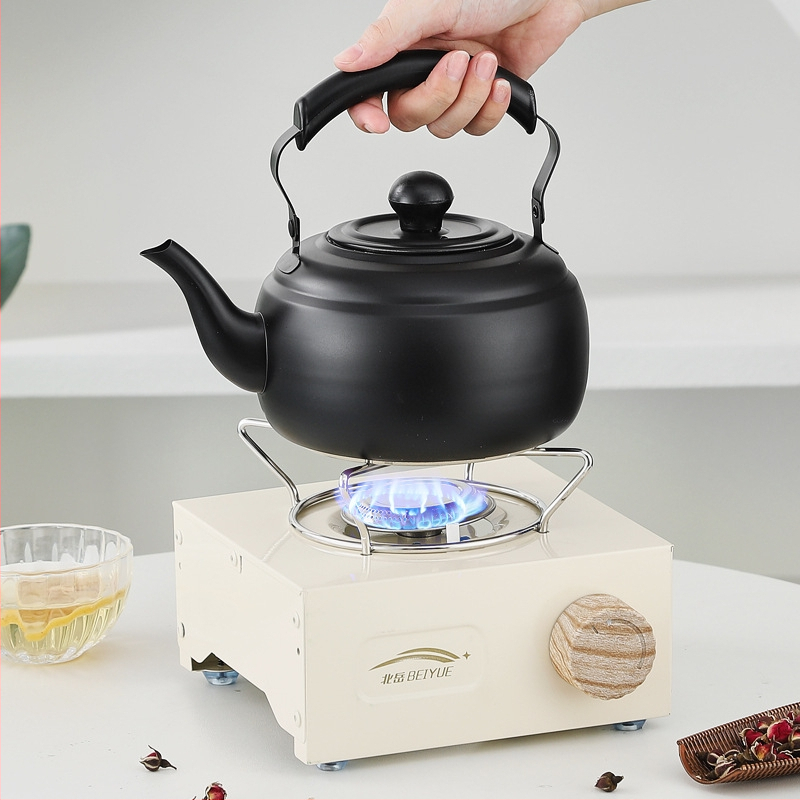 Hongmeishun nerezová oceľová kanvica na čaj s filtrom a sieťovinou, indukčný varič na čaj, vriaca voda, reštauračná kanvica na čaj, vonkajšia elektrická keramická varná kanvica