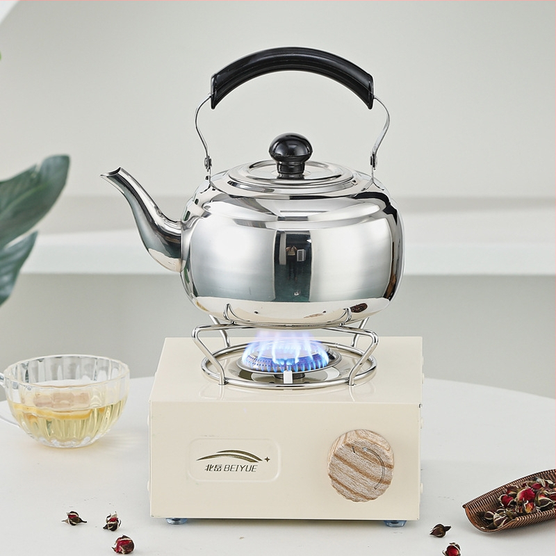 Hongmeishun nerezová oceľová kanvica na čaj s filtrom a sieťovinou, indukčný varič na čaj, vriaca voda, reštauračná kanvica na čaj, vonkajšia elektrická keramická varná kanvica