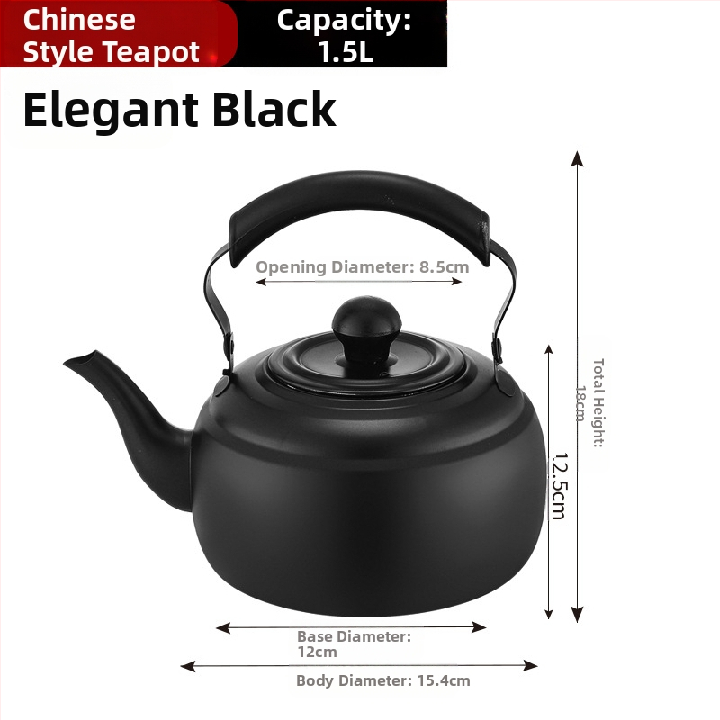 Hongmeishun rozsdamentes acél forrásban lévő teáskanna szűrőhálós tea indukciós főzőlap forrásban lévő víz éttermi teáskanna kültéri elektromos kerámia tűzhely gerenda fazék