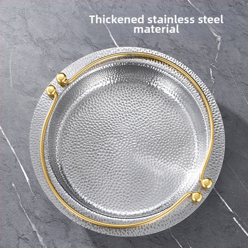 Трислойна стоманена японска тенджера Shouxi, корейска гореща тенджера с плоско дъно, висяща тенджера от неръждаема стомана, тенджера за гореща тенджера с морски дарове, суха тенджера