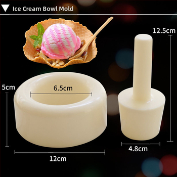 Ρολάκι αυγού ρολό χωνάκι παγωτού τραγανό καλούπι ψησίματος ρολό παγωτού σε σχήμα λουλουδιού σε σχήμα μπολ σε σχήμα κώνου