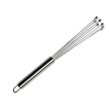 Nerūdijančio plieno rankinis kiaušinių plaktuvas, spyruoklinis kiaušinių maišytuvas, grietinėlės ir tešlos maišymo lazdelė, kepimo įrankis