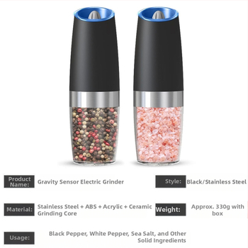 Tarpvalstybiniai sprogimai Gravitacijos indukcinis elektrinis pipirų malūnėlis Buitinis internetas Raudonųjų pipirų jūros druskos malimo butelis