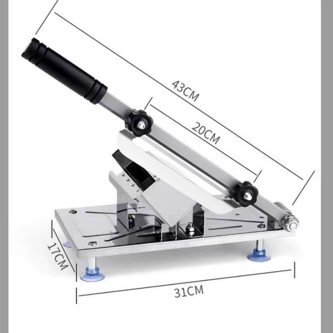 430 nerūdijančio plieno pjaustyklė namams, daugiafunkcinė, skirta karštiems puodams, jautienai ir avienai „Shabu-Shabu“ pjaustyti