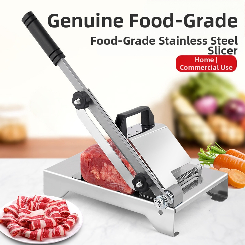 430 nerūdijančio plieno pjaustyklė namams, daugiafunkcinė, skirta karštiems puodams, jautienai ir avienai „Shabu-Shabu“ pjaustyti