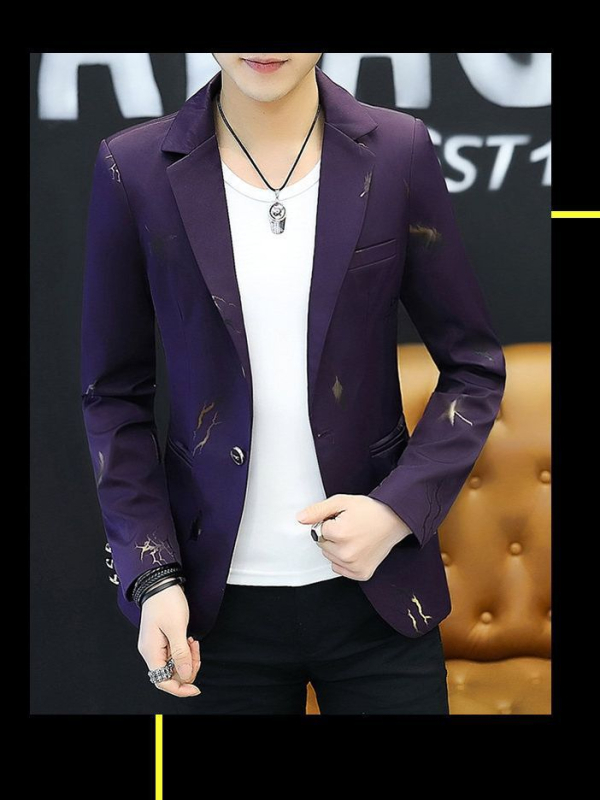 Tiesioginės transliacijos naujas vyriškas mažas kostiumas švarkas madingas korėjietiškas mados vyriškas laisvalaikio aukštos klasės kostiumas dalykinis apranga