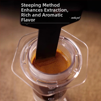 Meilės slėgis slėgis skaidrus lauko nešiojamas rankinis slėginis kavos aparatas rankinis kavos puodas dalintis slėginiu puodu muzika