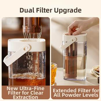 Külmpruulpott Kohvikann Kodune kaasaskantav külmik Külmaveepott Suure mahutavusega külmpruulpudeli teekann Jääpruulpudel