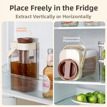 Külmpruulpott Kohvikann Kodune kaasaskantav külmik Külmaveepott Suure mahutavusega külmpruulpudeli teekann Jääpruulpudel